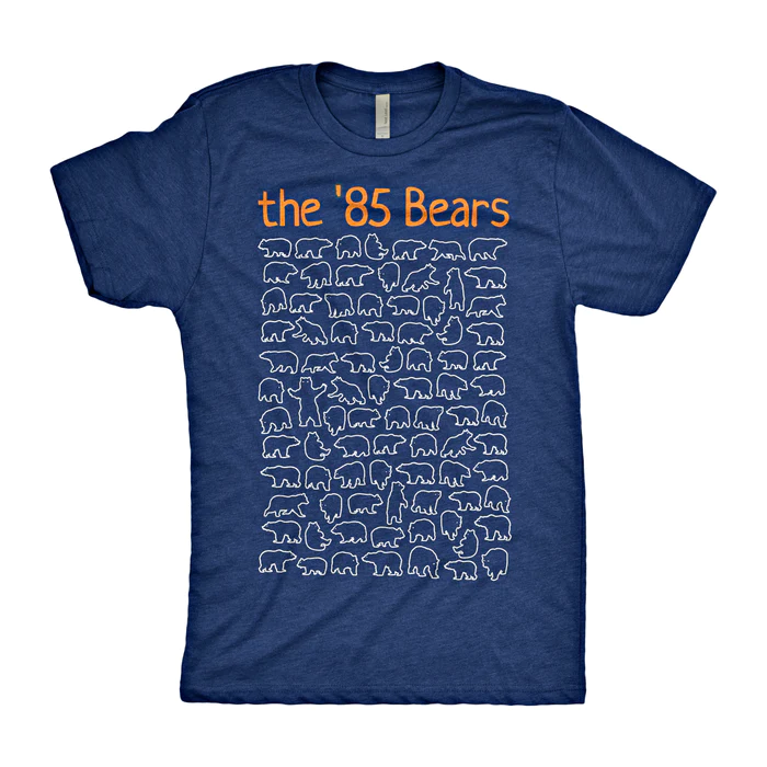 Chitown Clothing 85 Bears Football Shirt