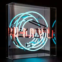 Locomocean 'Vinyl' Large Acrylic Box Neon Light