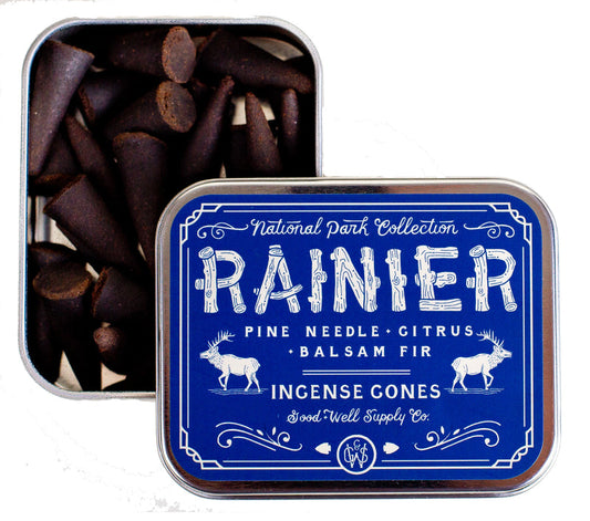 Good and Well Supply Co. National Park Incense Cones Rainier