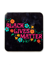 Load image into Gallery viewer, Jim Spinx Coaster BLM Floral