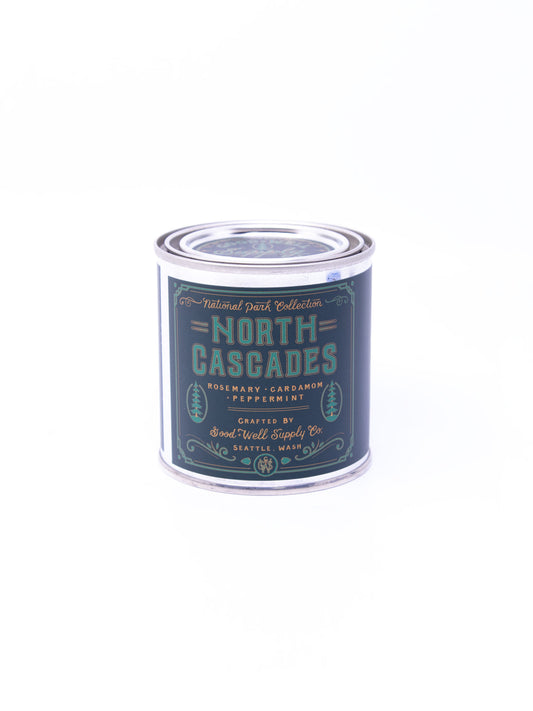 Good and Well Supply Co. Half Pint National Park Candle North Cascades