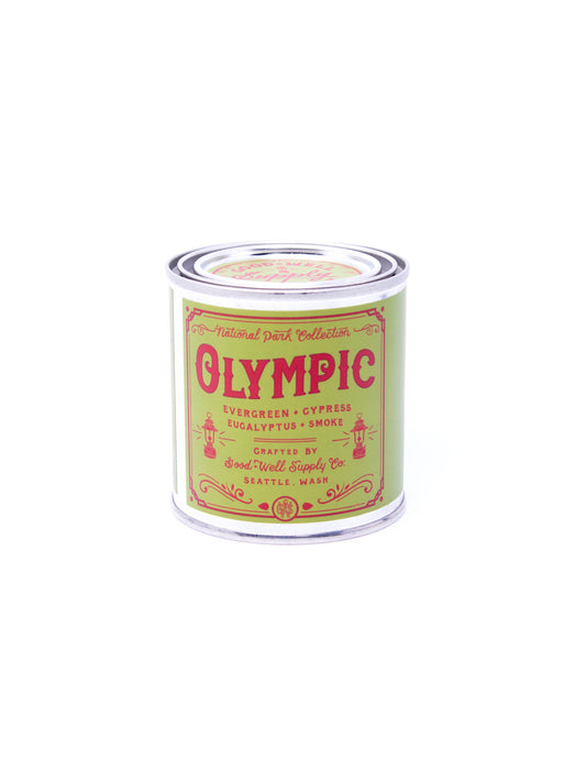 Good and Well Supply Co. Half Pint National Park Candle Olympic