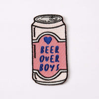 Punky Pins Beer Over Boys Patch